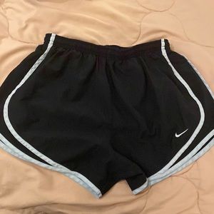 Black Nike Dry Fit running shorts